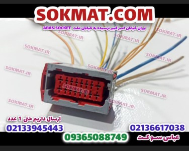 سوکت BSM طوسی 16 پایه 206 اصلی 207